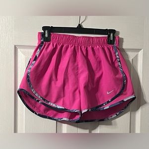 Nike Dri-Fit Pink and Blue running shorts. Size small
